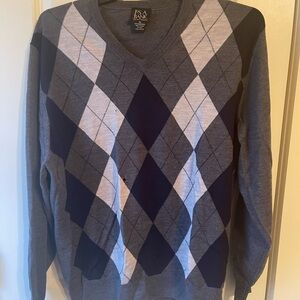 Jos. A. Bank Charcoal Crewneck Sweater